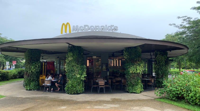Image shows McDonald at Jurong Central Park